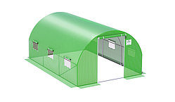 Тунель садовий 3x4,5x2 - 13,5m2 зелений