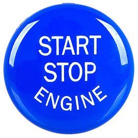 Накладка на кнопку запуску запалювання двигуна Start ENGINE Stop 61319154945 start / stop BMW 1 3 5 X1 X3 X5 X6 Z4 DA-32031