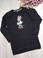 Туника женская ночная сорочка домашнее платье minnie mouse