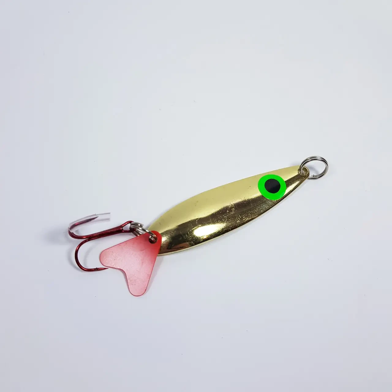 Блешня на щуку Spinnex Krokodile 16г (золото) блешня коливна, фото 1