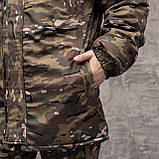 Куртка-бушлат Grifon Green ПМК-322 на хутрі Мультикам плащівка, фото 3