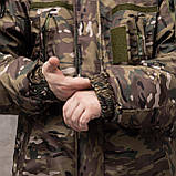 Куртка-бушлат Grifon Green ПМК-322 на хутрі Мультикам плащівка, фото 4