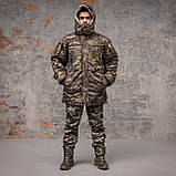 Куртка-бушлат Grifon Green ПМК-322 на хутрі Мультикам плащівка, фото 5