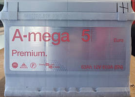 Акумулятор A-Mega Premium 63.0 Ач  правий плюс