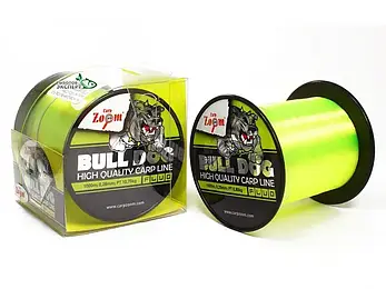 Карпова волосінь, волосінь карпова, волосінь для риболовлі, волосінь Carp Zoom Bull-Dog Fluo Carp Line 0.25мм 1000м, фото 1