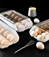 Контейнер для зберігання яєць Egg storage box, Білий Пластиковий лоток для яєць