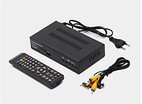 Цифровой спутниковый ресивер UKC DV3-T9000Pro, WiFi, тюнер приставка с USB, 4К, запись, интернет