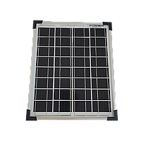Сонячна батарея AXIOMA Energy AX-10M монокристаллическая панель 10 Вт фотомодуль Mono 296х245х17мм