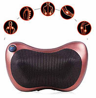 Роликовая массажная подушка для шеи спины и плеч Massage pillow QY-8028