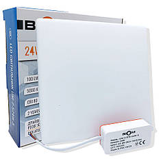 Точковий LED світильник Biom 24W 5000К квадрат UNI-2-S24W-5 22820