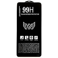Захисне скло 99H для Xiaomi Redmi Note 10 Pro чорне (на сяомі редмі нот 10 про, ксіомі ноут ксяомі)