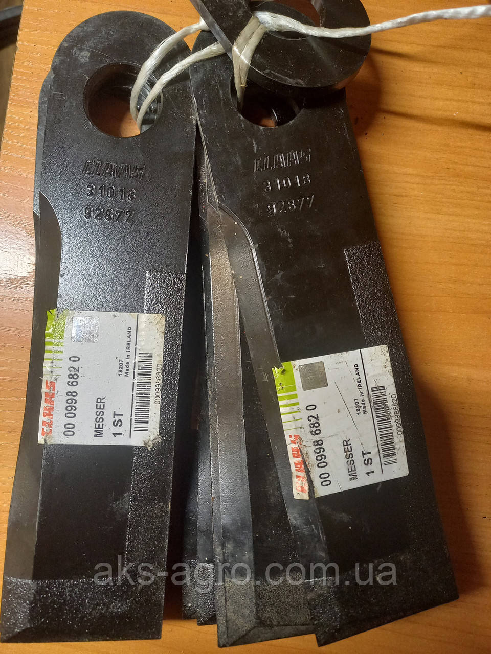 998682 ORIGINAL Ніж кукурудзяних жаток 31018/92877 Claas, 998682.0, 9986820, 0009986820, 000998682.0