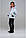 Стильна демісезонна дута  куртка для дівчаток "Голограмма", в 4 кольорах, від 134см до 158см, фото 2