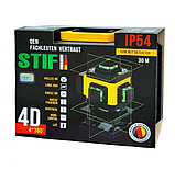 STIF Germany 3D Лазерний рівень BL-05TS Штатив, Мікроліфт + 2 Аккумулятора, фото 4