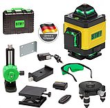 STIF Germany 3D Лазерний рівень BL-05TS Штатив, Мікроліфт + 2 Аккумулятора, фото 5