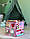 Розвиваюча іграшка Бізікуб Рожевий, 30*30 см на 22 елементів Бізіборд, куб що розвиває малюка, фото 4