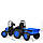 Дитячий електромобіль трактор із причепом John Deere M 4419EBLR-4 (MP3, SD, USB, двигуни 2x35W, акум.12V9AH), фото 4