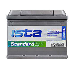 ISTA Standard 55Аh 450А R+ (L1)