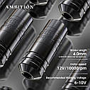 Тату машинка Ambition Torped 28мм, роторна тату машинка з Ексцентриком 2.5 - 3.0 - 3.5 мм у комплекті, фото 7
