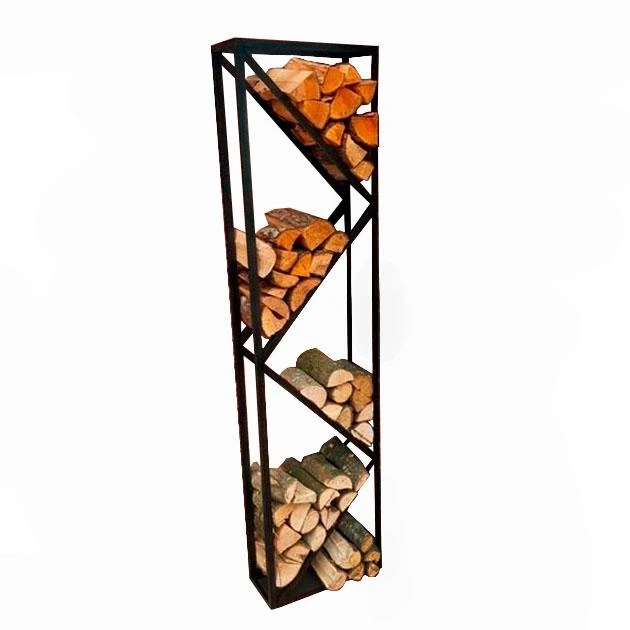 Дровниця 160х50х30 в стилі лофт, фото 1