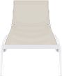 Шезлонг Pacific від Турецького виробника Siesta 089 White-Taupe, фото 7
