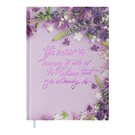 Щоденник недат PRETTY A5 фіолетовий, фото 1