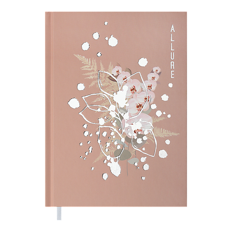 Щоденник недат ALLURE A5 капучино, фото 1