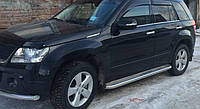 Хром молдинг стекла(накладки) suzuki grand vitara (сузуки гранд витара), 4 шт. нерж