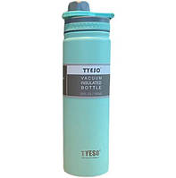 Термопляшка, термос Tyeso 750мл із нержавіючої сталі для кави, води, pearl