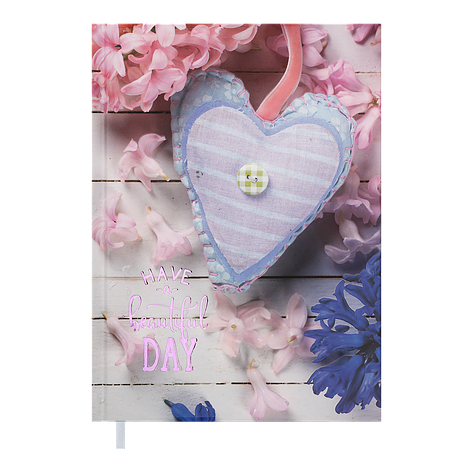 Щоденник недат ROMANTIC A5 бузковий, фото 1