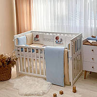 Комплект постільної білизни для новонародженого Арт Дизайн Baby Teddy, колір блакитний