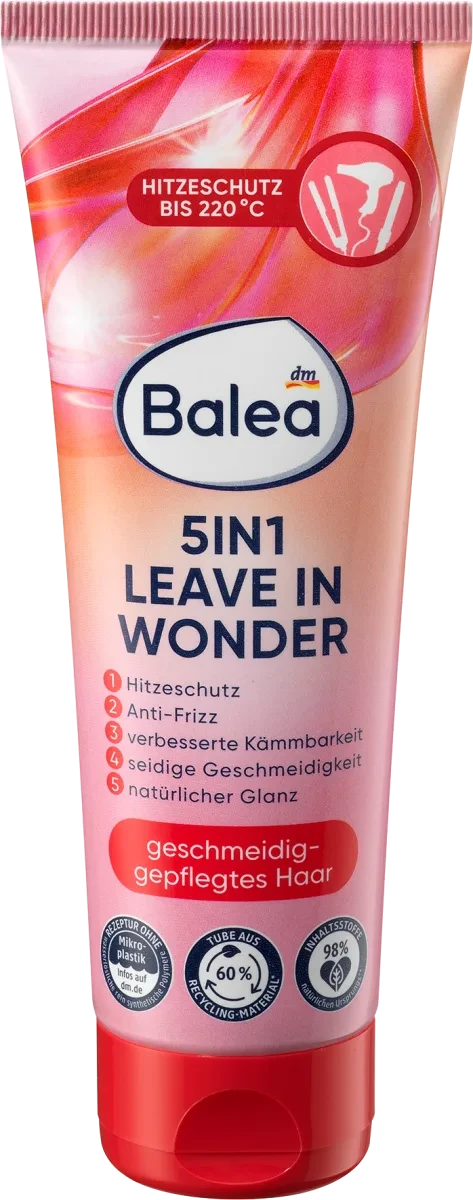 Захисний засіб для укладання волосся Balea 5in1 Leave-In Wonder, 125 мл