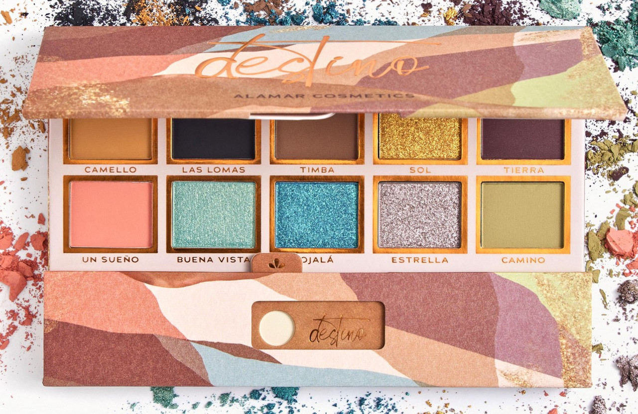 Палетка тіней ALAMAR COSMETICS Destino Eyeshadow Palette