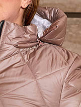 Куртка-пальто зима у великому розмірі батал Розміри: 50-52, 54-56, 58-60, фото 2
