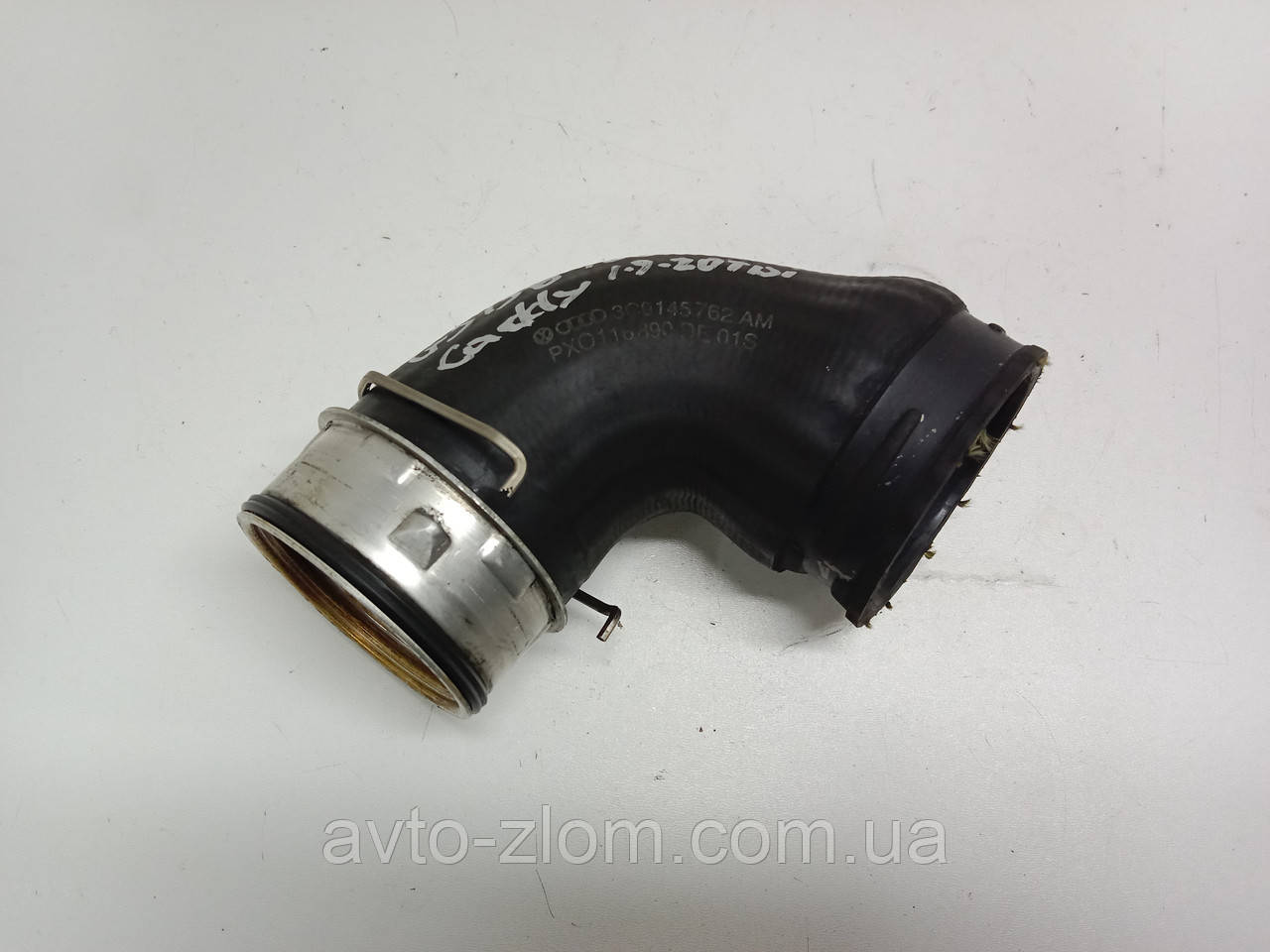 Патрубок інтеркулера Volkswagen Caddy, Golf 5, Passat B6, Touran 1,9 - 2,0 TDI. 3C0145762AM., фото 1