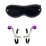 БДСМ набір (Бандажний набір) з 8 предметів — Садо-мазо, фото 4