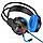 Навушники HF Hoco W105 Joyful Blue + мікрофон, фото 4