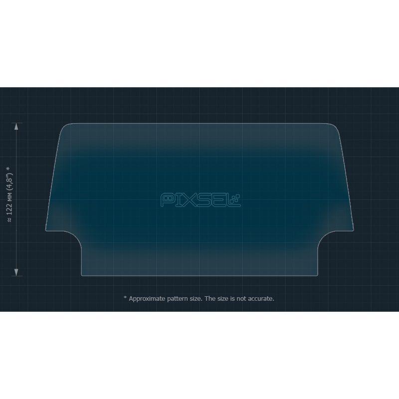 Захисне гібридне скло на монітор 10.8" MATT NISSAN ROGUE 2020 -