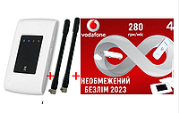 Мобільний 4G модем/роутер USB WI-FI 3G/4G LTE  ZTE MF920U+Подарунок-Безлімітний  пакет Водафон інтернет