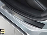Накладки на пороги Chevrolet Malibu (шевроле малибу) (2012-) НатаНіко, 4 шт. Premium, фото 2
