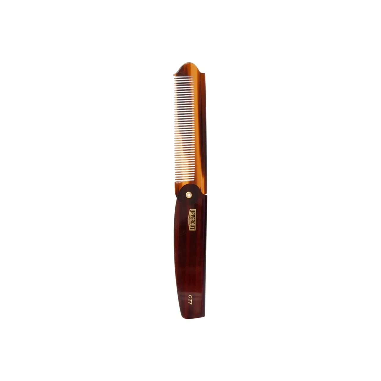 Гребінець Uppercut Deluxe CT7 Tortoise Flip Comb