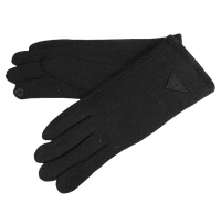Перчатки трикотаж на меху сенсорные Ronaerdo 7 черные R1
