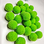 Помпони 2 см салатові Vip ( 25 шт ), фото 2