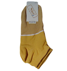 Жіночі короткі шкарпетки Nice 36-41 жовті