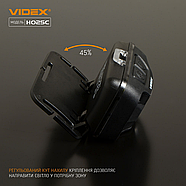 Налобний світлодіодний ліхтарик VIDEX VLF-H025C 310Lm 5000K, фото 11