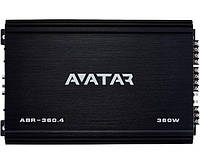 Автомобильный усилитель Avatar ABR-360.4 Black 4-канальный