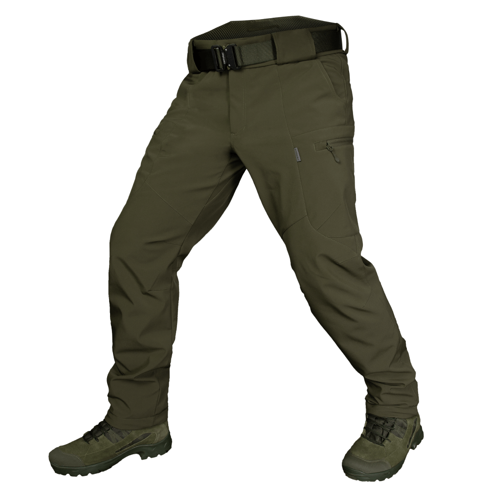 Штани SoftShell Mesh Олива (7307), XXXL