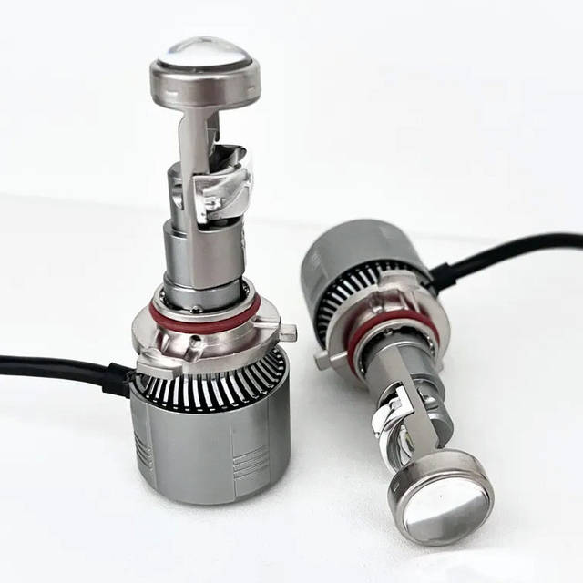 Світлодіодні LED лед лампи лінзи Sanvi A80 цоколь HB3 (9005) HB4