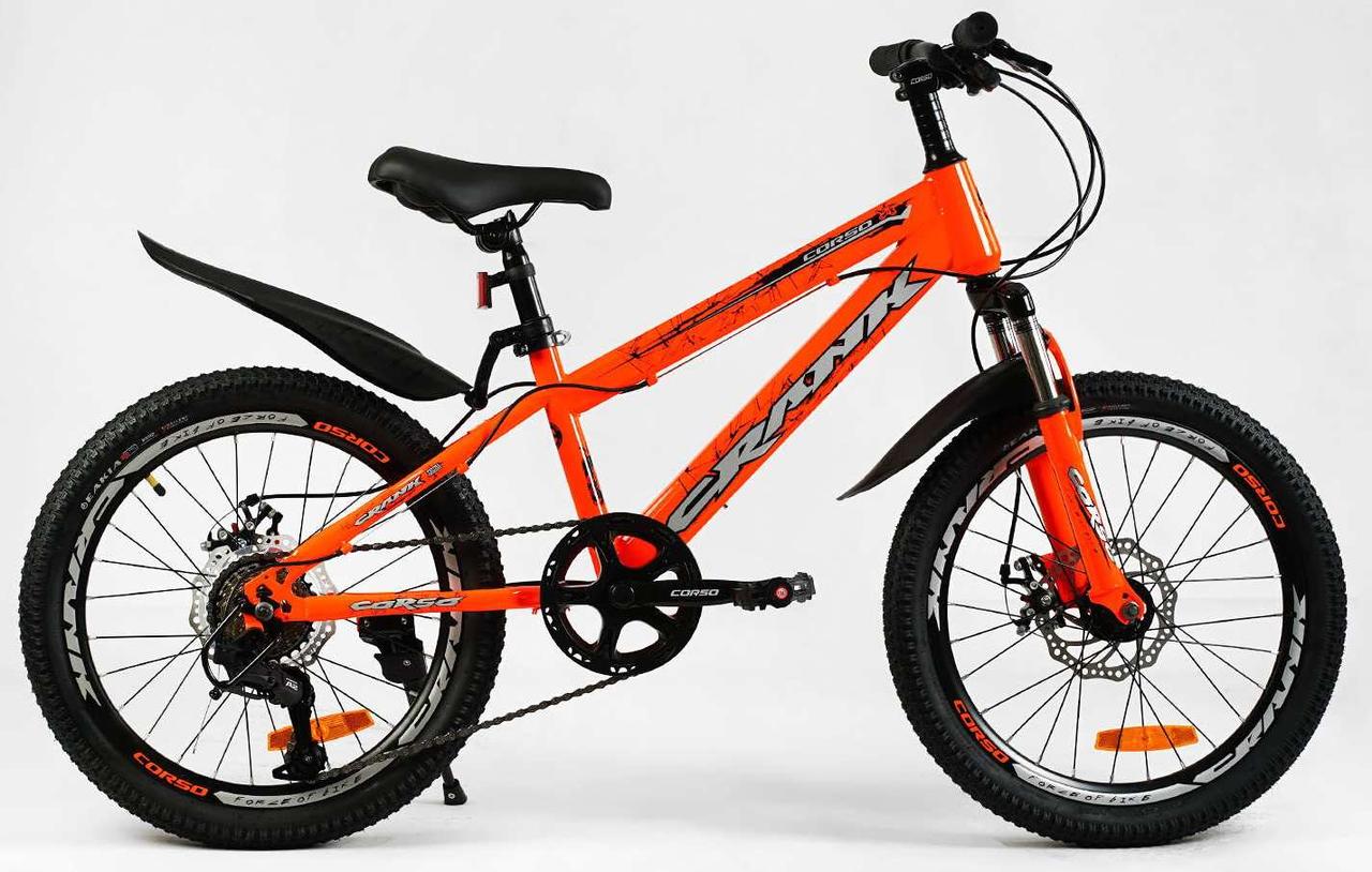 Велосипед дитячий CORSO CRANK 20" CR-20303