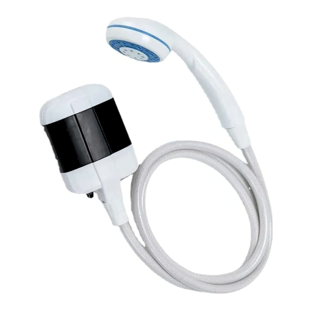 Портативний душ із насосом на акумуляторі та зарядкою від USB переносний мобільний для дачі та кемпінгу